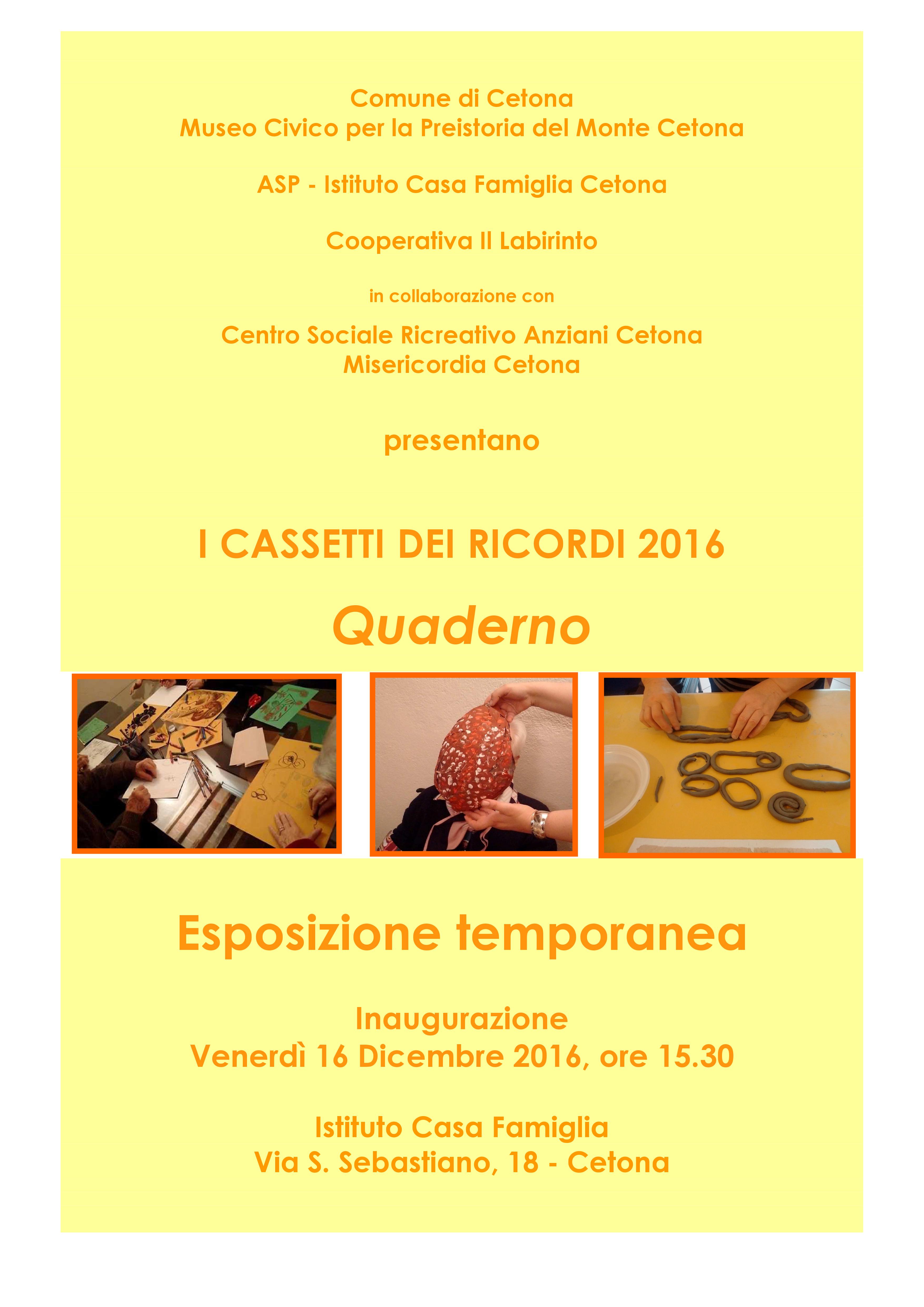 Locandina mostra ASP