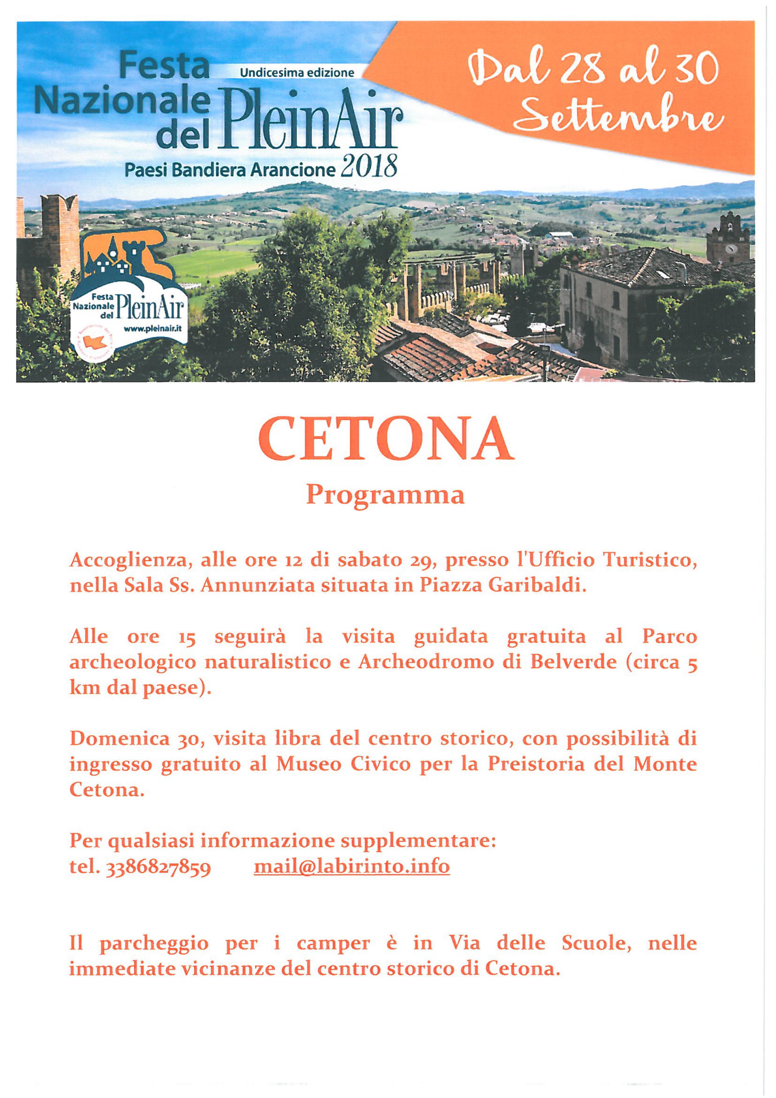 Plein Air Cetona 2018