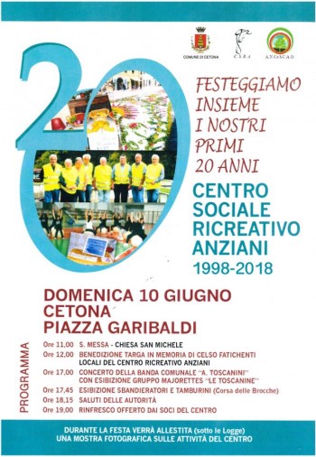 Anniversario Centro Anziani